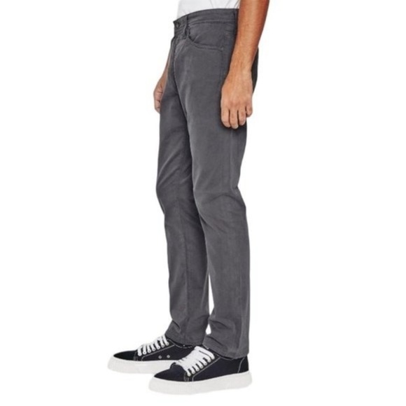 AG Adriano Goldschmied Mens The Everett Slim Straight Pant Gray Sz 34 x 28 - Picture 2 of 13